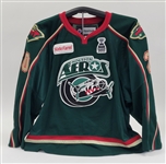 Chad Rau 2010-11 Houston Aeros Game Used Jersey w/ Aeros LOA
