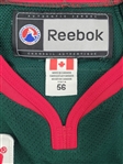 Chad Rau 2010-11 Houston Aeros Game Used Jersey w/ Aeros LOA