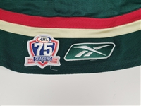 Matt Hackett 2010-11 Houston Aeros Game Used Jersey w/ Aeros LOA