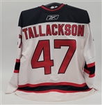 Barry Tallackson 2007-08 New Jersey Devils Game Used Jersey w/ MeiGray LOA