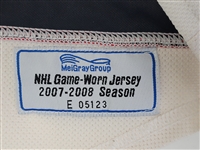 Barry Tallackson 2007-08 New Jersey Devils Game Used Jersey w/ MeiGray LOA