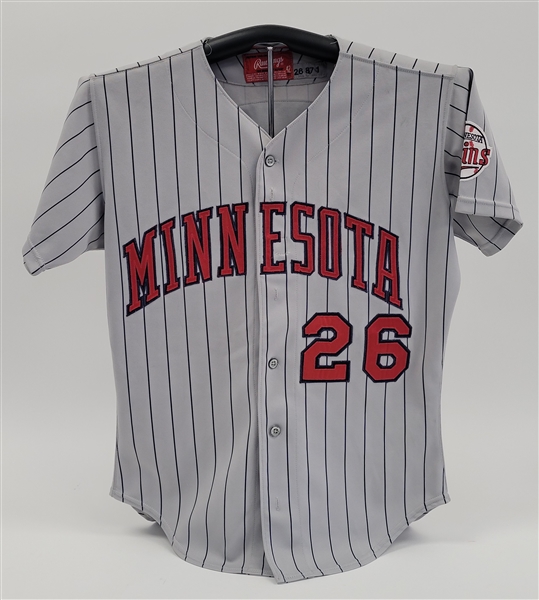Al Newman 1987 Minnesota Twins Game Used Jersey
