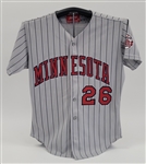 Al Newman 1987 Minnesota Twins Game Used Jersey