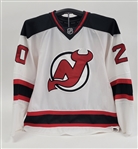 Ryan Carter 2014-15 New Jersey Devils Game Used Jersey w/ MeiGray LOA