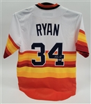 Nolan Ryan Autographed Houston Astros Cooperstown Collection Jersey MLB