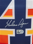 Nolan Ryan Autographed Houston Astros Cooperstown Collection Jersey MLB