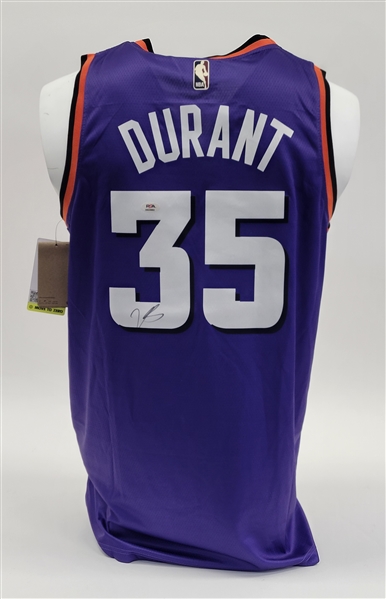 Kevin Durant Autographed Phoenix Suns Jersey PSA/DNA