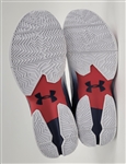 Steph Curry Autographed Under Armour Basketball Shoes w/ JSA LOA's