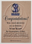 Kobe Bryant 1998 Score Board Autographed Collection Card LE #77/100