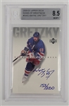 Wayne Gretzky 2000-01 Upper Deck Signs of Greatness Card LE #153/250 BGS 8.5