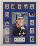 Don Mattingly Autographed Lot of (2) - 1997 Commemorative Program & Stat Sheet From Don Mattingly Day