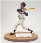 Hank Aaron Autographed Limited Edition #746 Gartlan Figurine w/ Gartlan COA