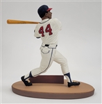 Hank Aaron Autographed Limited Edition #746 Gartlan Figurine w/ Gartlan COA