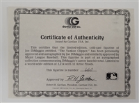 Joe DiMaggio Autographed Limited Edition #660 The Yankee Clipper Gartlan Figurine w/ Gartlan COA