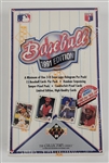 Factory Sealed 1991 Upper Deck Baseball "Find the Nolan" Low Series Box