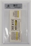 Kirby Puckett Autographed 1996 Minnesota Twins Kirby's Salute to You Ticket BGS