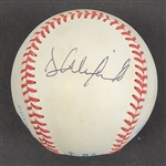 Kirby Puckett & Dave Winfield Dual Autographed OAL Baseball Beckett