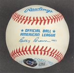 Kirby Puckett & Dave Winfield Dual Autographed OAL Baseball Beckett