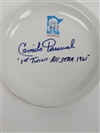 Lot of 3 Jim Kaat, Tony Oliva, & Camilo Pascual Autographed & Inscribed c. 1960s Minnesota Twins Met Stadium Medium Dishes