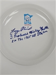 Lot of 3 Jim Kaat, Tony Oliva, & Camilo Pascual Autographed & Inscribed c. 1960s Minnesota Twins Met Stadium Medium Dishes