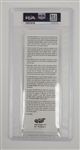 Russell Wilson 2012 NFL Debut Full Ticket PSA 6