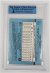 Kirby Puckett Autographed 1988 Donruss Bonus MVP Card BGS