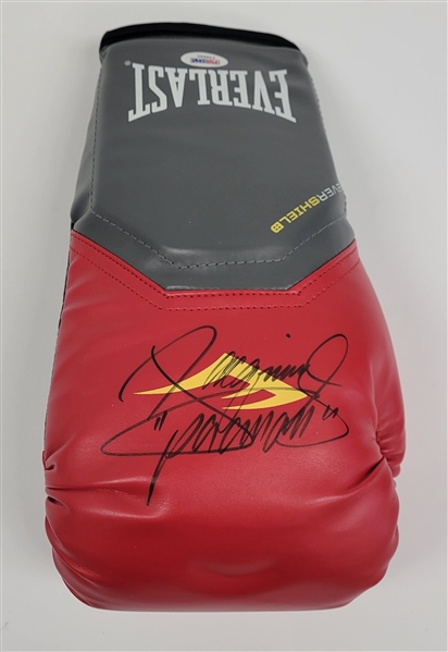 Manny Pacquiao Autographed Everlast Boxing Glove PSA/DNA