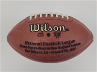 Green Bay Packers 1997 Super Bowl XXXI Commemorative Football LE #130/1500