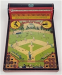 Vintage Hustler Toy- The Great American Game Tin Litho Baseball Game Toy C. 1920s