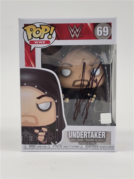 The Undertaker Autographed Funko Pop w/ Beckett LOA