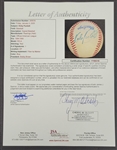 Kirby Puckett Autographed OAL Baseball w/ JSA LOA