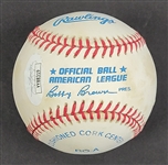 Kirby Puckett Autographed OAL Baseball w/ JSA LOA