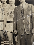 1953-54 Minneapolis Lakers Team Signed 9.5x13 Photo w/ JSA LOA
