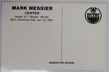 Rare 1979-80 Edmonton Oilers Postcard Set w/ Wayne Gretzky & Mark Messier Rookie