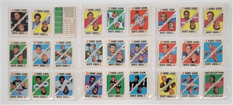 1971 Topps Football Game Complete Set & Poster Set