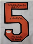 Brooks Robinson Autographed & Multi-Inscribed Custom Jersey JSA