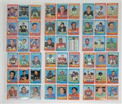 1971 Topps Football Complete Set w/Terry Bradshaw Rookie Card