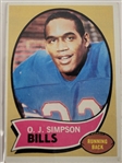 1970 Topps Football Compete Set w/ OJ Simpson Rookie Card