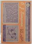 1970 Topps Football Compete Set w/ OJ Simpson Rookie Card