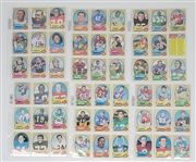1970 Topps Football Compete Set w/ OJ Simpson Rookie Card