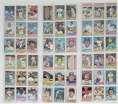 1976 Topps Baseball & Topps Traded Complete Set