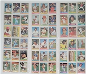 1976 Topps Baseball & Topps Traded Complete Set