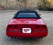 Kirby Puckett 1996 Retirement Corvette w/ Low Miles & Very Large Puckett Signature on Hood