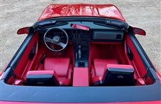 Kirby Puckett 1996 Retirement Corvette w/ Low Miles & Very Large Puckett Signature on Hood