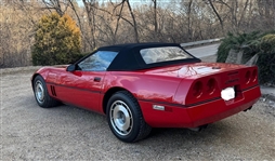 Kirby Puckett 1996 Retirement Corvette w/ Low Miles & Very Large Puckett Signature on Hood