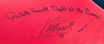 Kirby Puckett 1996 Retirement Corvette w/ Low Miles & Very Large Puckett Signature on Hood