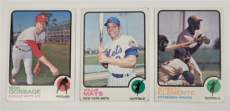 1973 Topps Baseball Near Complete Set 
