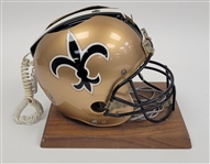 New Orleans Saints c. 1980s Full Size Helmet Phone