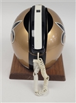 New Orleans Saints c. 1980s Full Size Helmet Phone