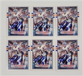 Lot of 6 Steve Atwater Autographed Cards